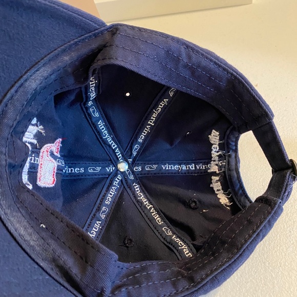 Vineyard Vines 8th Anniversary Navy Blue Cap - Picture 7 of 10